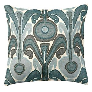 PotteryBarn Set of 2 Kenmare Ikat Blue  24 x 24